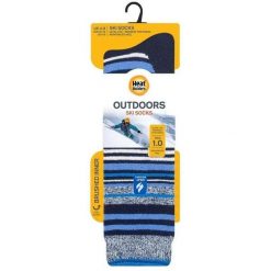 Skarpety narciarskie Heat Holders Apres Skiblue - 37-42. Niebieskie skarpety HEAT HOLDERS, bez wzorów, z elastanu. Za 131.99 zł.
