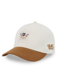 Tommy Hilfiger Czapka z daszkiem Th Seasonal Preppy Logo Cap AM0AM13161 Écru. Czapki z daszkiem Tommy Hilfiger, bez wzorów, z bawełny. Za 269.99 zł.