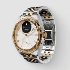 Zegarek Withings Scanwatch Nova Brilliant z EKG, puls, SPO2, temperatura, mierzenie aktywności i snu 39mm, gold. Zegarki smartwatch No name, bez wzorów. Za 3,277.99 zł.