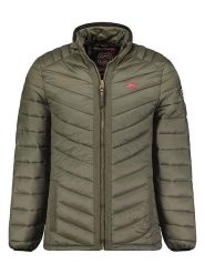 Geographical Norway Kurtka pikowana "Carliti" w kolorze khaki rozmiar: M. Brązowe kurtki Geographical Norway, m, bez wzorów, bez kaptura. Za 110.55 zł.