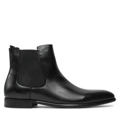 Sztyblety Aldo. Czarne botki sznurowane Aldo, bez wzorów, bez obcasa, bez zapięcia. Za 689.99 zł.