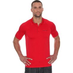 Brubeck Koszulka męska polo Prestige z krótkim rękawem czerwona r. M (SS10920). Koszulki polo marki Brubeck. Za 69.99 zł.