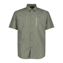 Koszula męska CMP 35S7797. Zielone koszule CMP, m, bez wzorów, bez kołnierzyka, bez ramiączek. Za 218.45 zł.