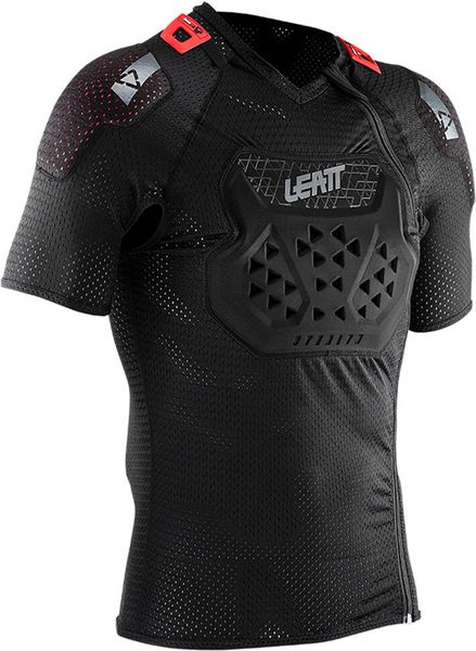Ochraniacz ciała LEATT Body Tee ReaFlex Stealth. Szare odzież kompresyjna LEATT, l, bez wzorów, z materiału. Za 1,100.00 zł.