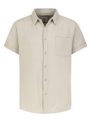 Sublevel Koszula w kolorze beżowym rozmiar: XXL. Brązowe koszule Sublevel, xxl, bez wzorów, z bawełny, bez kołnierzyka, bez ramiączek. Za 104.99 zł.