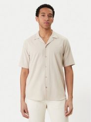 KARL LAGERFELD Koszula 605942 562034 Beżowy Regular Fit. Brązowe koszule KARL LAGERFELD, m, bez wzorów, z syntetyku, bez kołnierzyka, bez ramiączek. Za 669.99 zł.