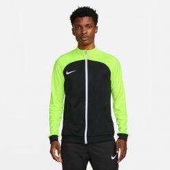 Bluza treningowa męska Nike Nk Dri-fit Academy Pro Trk Jkt K. Czarne bluzy Nike, m, bez wzorów, bez kaptura. Za 231.70 zł.