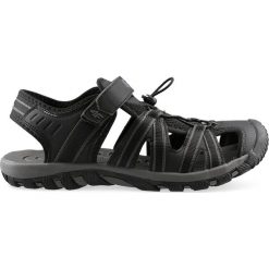 Sandały męskie SAM004 - głęboka czerń. Sandały marki 4F. Za 149.99 zł.