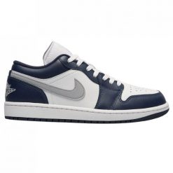 Buty męskie do koszykówki Air Jordan 1 Low wielokolorowe. Białe buty do koszykówki Nike, bez zapięcia, do koszykówki. Za 543.15 zł.