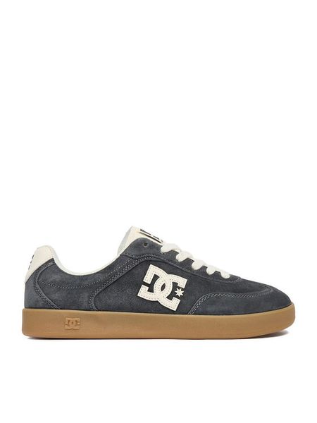 DC Shoes Sneakersy EO-MP40-853SHC Szary. Szare buty sportowe casual DC Shoes, bez wzorów, ze skóry, bez zapięcia. Za 299.99 zł.