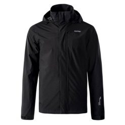 Kurtka męska Softshell Hi-Tec Oscar - czarna, Rozmiar M. Czarne kurtki Hi-tec, m, bez wzorów, z materiału, bez kaptura. Za 209.99 zł.