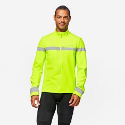 Second Life - Kurtka zimowa na rower szosowy Van Rysel... - Stan Doskonały. Żółte kurtki VAN RYSEL, na zimę, xl, bez wzorów, z materiału, bez kaptura. Za 101.99 zł.
