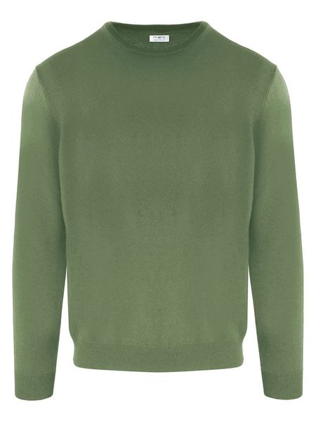 Malo Optimum Sweter w kolorze zielonym rozmiar: L. Zielone swetry nierozpinane Malo Optimum, l, bez wzorów, z kaszmiru, bez kołnierzyka, bez ramiączek. Za 304.56 zł.