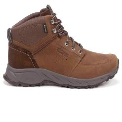 Buty trekkingowe Chiruca Montreal 12 Gore-Tex. Brązowe buty turystyczne Chiruca, bez wzorów, z gore-texu, bez zapięcia, trekkingowe, gore-tex. Za 656.00 zł.