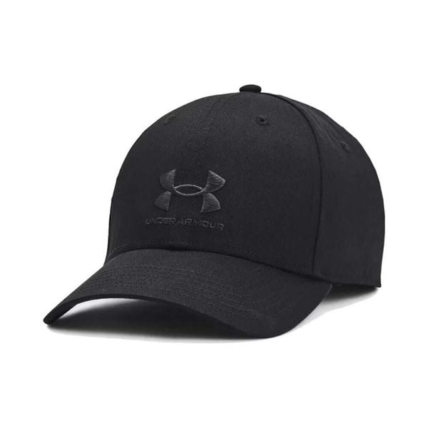 Czapka z daszkiem męska Under Armour Branded Adjustable Cap. Czarne czapki z daszkiem Under Armour, bez wzorów. Za 64.99 zł.