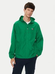 Tommy Jeans Kurtka przejściowa Ryan DM0DM20204 Zielony Regular Fit. Zielone kurtki Tommy Jeans, m, bez wzorów, z jeansu, bez kaptura. Za 299.99 zł.