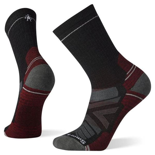SMARTWOOL Skarpety turystyczne U'S Hike Light Cushion Crew Socks charcoal r.S. Szare skarpety Smartwool, bez wzorów, z elastanu. Za 124.00 zł.