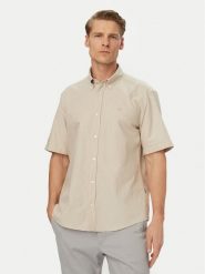 BOSS Koszula H-Liam 50560404 Beżowy Regular Fit. Brązowe koszule Boss, m, bez wzorów, z bawełny, bez kołnierzyka, bez ramiączek. Za 499.99 zł.