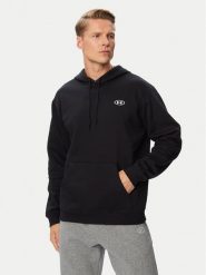 Under Armour Bluza Ua Rival 6013448 Czarny Regular Fit. Czarne bluzy Under Armour, l, bez wzorów, z bawełny, bez kaptura. Za 239.99 zł.