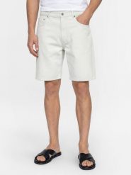 Calvin Klein Jeans spodnie garniturowe dżinsowe bermudy Mężczyźni Bawełna biały, 32. Białe garnitury Calvin Klein Jeans, m, z aplikacjami, z bawełny. Za 329.95 zł.