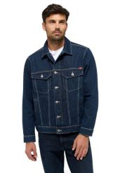 Męska kurtka jeansowa MUSTANG Dallas Jacket Denim Blue 1015542 5000 940. Niebieskie kurtki Mustang, m, bez wzorów, z denimu, bez kaptura. Za 189.99 zł.