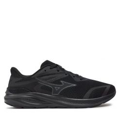 Buty do biegania Mizuno. Czarne buty do biegania Mizuno, bez wzorów, bez zapięcia, do biegania. Za 339.99 zł.