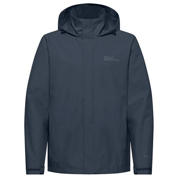 Kurtka uniwersalna męska Jack Wolfskin Trailtime. Niebieskie kurtki Jack Wolfskin, na wiosnę, m, bez wzorów, z syntetyku, z kapturem. Za 419.99 zł.