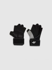 4F Rękawiczki treningowe uniseks - czarne XL. Czarne rękawiczki 4F, bez wzorów. Za 99.99 zł.