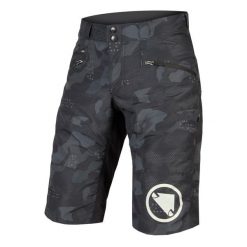 Spodenki rowerowe męskie Endura Singletrack II Short. Czarne krótkie spodenki sportowe ENDURA, l, bez wzorów, z materiału, rowerowe. Za 319.99 zł.
