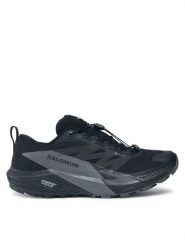 Salomon Buty do biegania Sense Ride 5 GORE-TEX L47147200 Czarny. Czarne buty do biegania Salomon, bez wzorów, z gore-texu, bez zapięcia, do biegania, gore-tex. Za 459.99 zł.