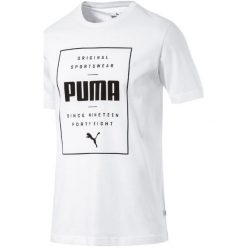 Puma Koszulka Męska Box Tee White M. T-shirty sportowe marki Puma. Za 95.00 zł.