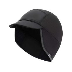 Zimowa czapka pod kask unisex Rogelli Deep Winter. Czarne czapki z daszkiem Rogelli, na zimę, bez wzorów, z materiału. Za 98.00 zł.
