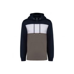 Bluza z kapturem Kariban. Białe bluzy z kapturem KARIBAN, l, bez wzorów, z bawełny, z kapturem. Za 185.50 zł.