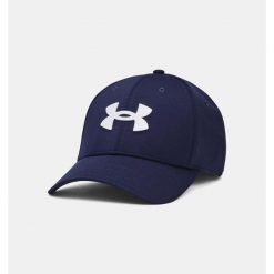 Czapka z daszkiem męska Under Armour Blitzing Cap. Niebieskie czapki z daszkiem Under Armour, bez wzorów. Za 83.00 zł.