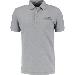 Napapijri ELBAS Koszulka polo grey. Koszulki polo marki Napapijri, z bawełny, polo. Za 249.00 zł.