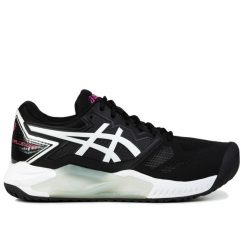 Buty męskie sportowe do tenisa Asics GEL-CHALLENGER 13. Białe buty do biegania ASICS, bez wzorów, bez zapięcia, tenisowe. W wyprzedaży za 349.00 zł.