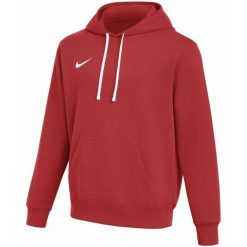 Bluza męska Nike Park 26 Fleece Hoodie. Czerwone bluzy Nike, m, bez wzorów, z bawełny, bez kaptura. Za 186.99 zł.