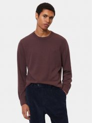 Marc O'Polo Sweter 329 5144 60504 Bordowy Regular Fit. Czerwone swetry rozpinane Marc O'Polo, m, bez wzorów, z bawełny, bez kołnierzyka, bez ramiączek. Za 329.99 zł.