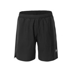 Szorty Huari Dole. Czarne krótkie spodenki sportowe Huari, l, bez wzorów, z elastanu. Za 108.68 zł.