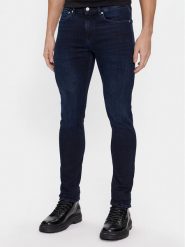 Calvin Klein Jeans Jeansy J30J323695 Granatowy Skinny Fit. Niebieskie jeansy Calvin Klein Jeans, m. Za 349.99 zł.
