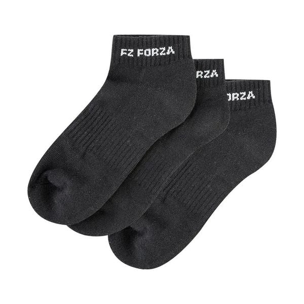 Skarpety sportowe krótkie FZ Forza Comfort - 3 pak. Czarne skarpetki sportowe FZ Forza, bez wzorów, z nylonu. Za 126.00 zł.