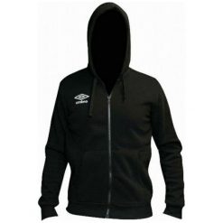 Umbro Bluza Hooded Full Zip Black L. Brązowe bluzy z kapturem marki Umbro, z materiału. W wyprzedaży za 69.00 zł.