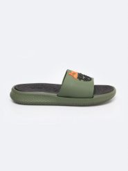 Klapki męskie plażowe khaki RR174A008 301. Zielone klapki BIG STAR. Za 99.99 zł.