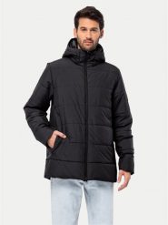 Jack Wolfskin Kurtka zimowa Deutzer 1207451 Czarny Regular Fit. Czarne kurtki Jack Wolfskin, na zimę, m, bez wzorów, z syntetyku, bez kaptura. Za 599.00 zł.
