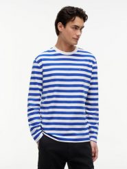 Tommy Jeans koszula z długim rękawem Mężczyźni Bawełna (100%) niebieski, XXL. Niebieskie koszule Tommy Jeans, m, bez wzorów, z bawełny, bez kołnierzyka, bez ramiączek. Za 209.95 zł.