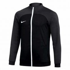 Męska Kurtka Dresowa Academy Pro DriFIT. Czarne kurtki Nike, m, bez wzorów, z dresówki, bez kaptura. Za 119.00 zł.