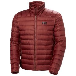 Kurtka puchowa Helly Hansen Verglas Down 2.0. Czerwone odzież kompresyjna Helly Hansen, m, bez wzorów, z poliamidu, trekkingowe. Za 1,071.50 zł.