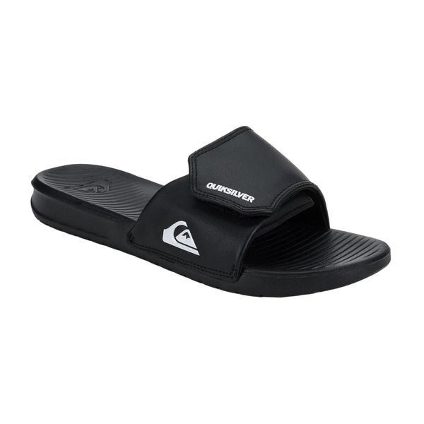 Klapki basenowe męskie Quiksilver Bright Coast. Czarne klapki Quiksilver, z materiału. Za 139.99 zł.