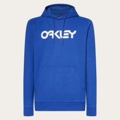 Bluza z kapturem męska Oakley B1B PO 2.0 FOA402599-670. Niebieskie bluzy z kapturem Oakley, m, bez wzorów, z bawełny, z kapturem. Za 200.77 zł.