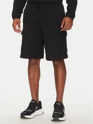 EA7 Emporio Armani Szorty sportowe 7M000326 AF12660 UC001 Czarny Regular Fit. Czarne krótkie spodenki sportowe EA7 Emporio Armani, m, bez wzorów, z syntetyku. Za 439.99 zł.
